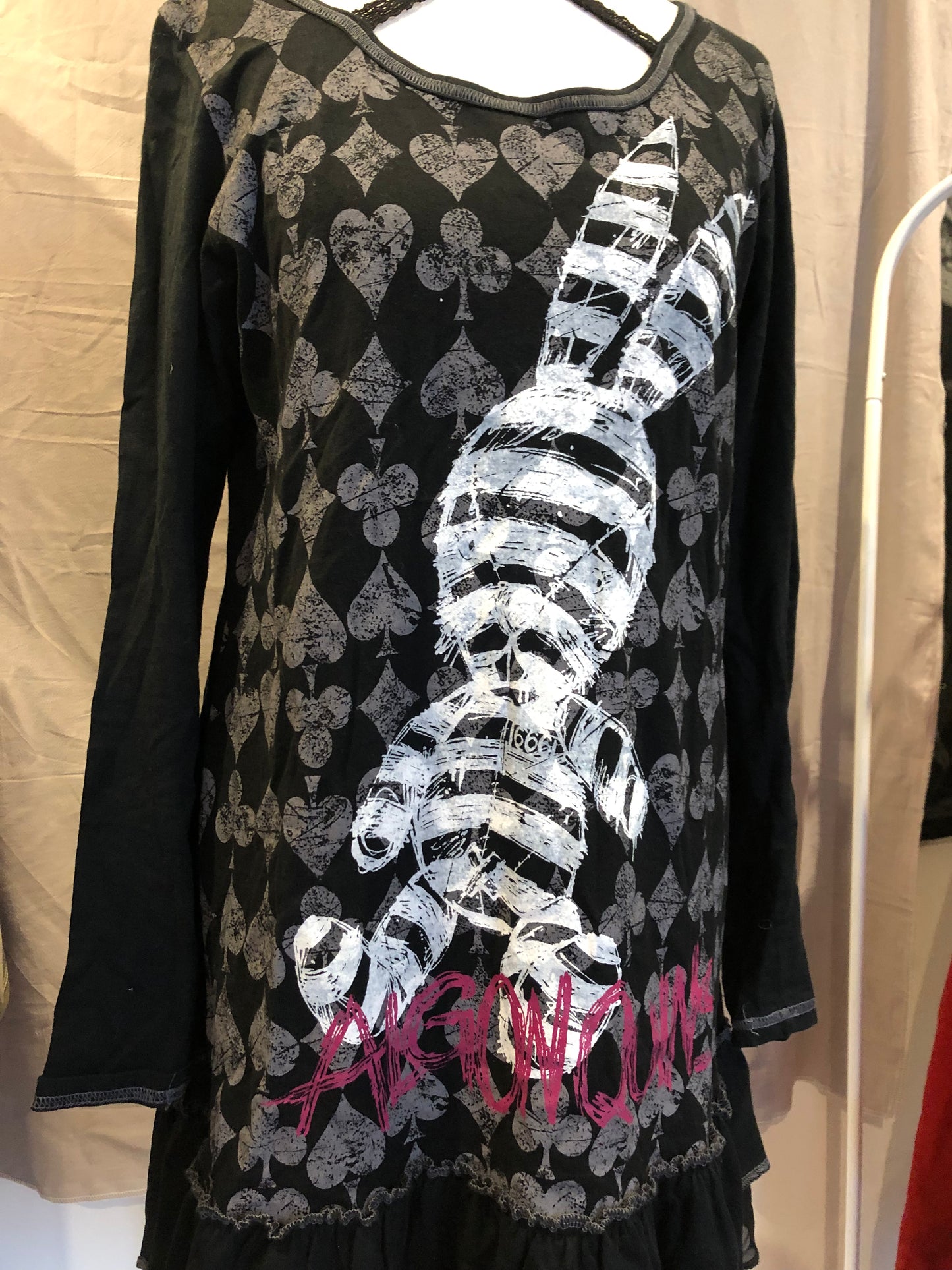 Algonquins Bunny Poker Print Dress