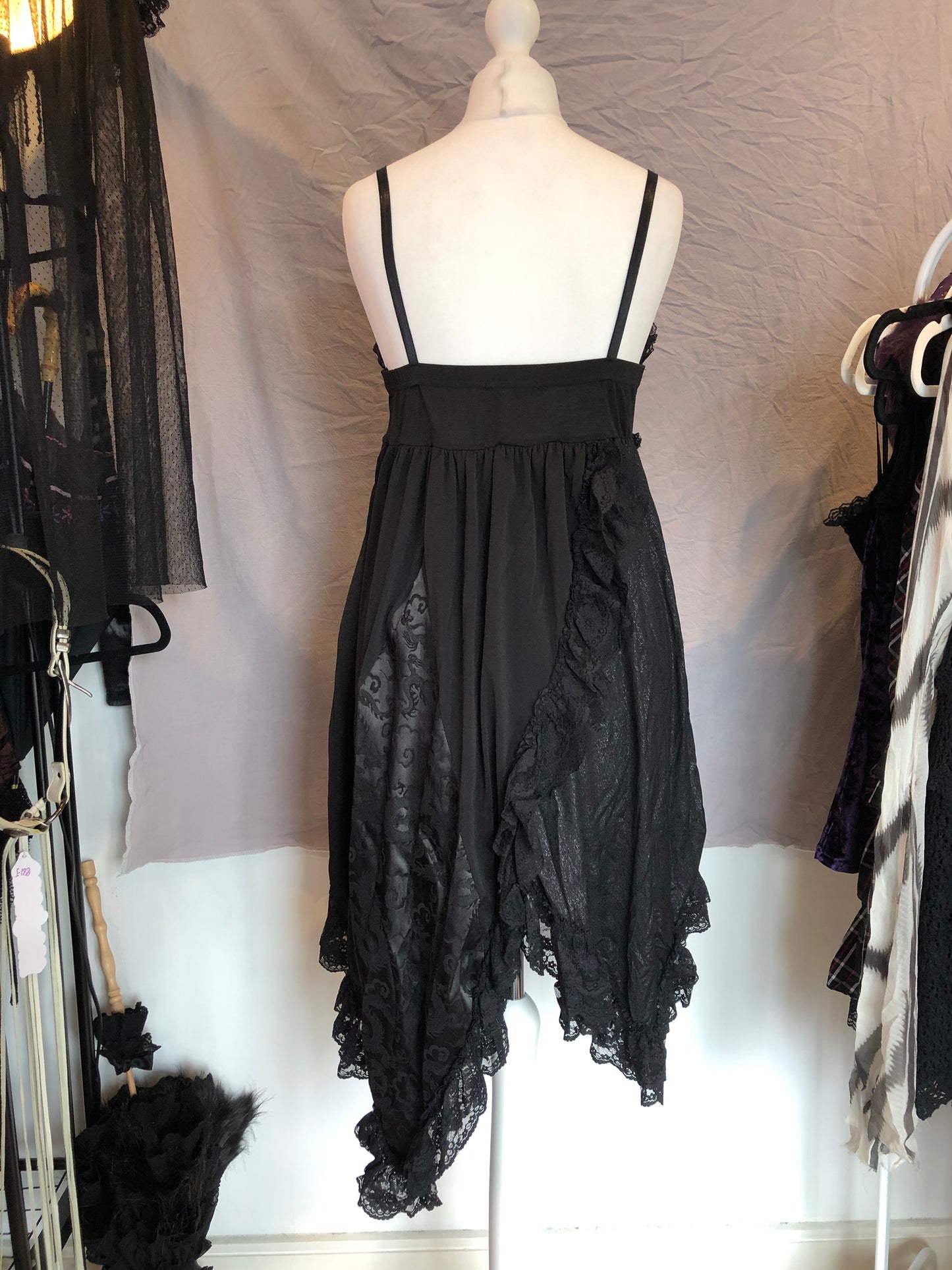 Qutie Frash Dragon Print Tank Top Dress