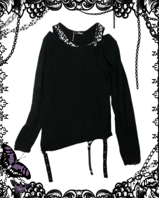 Sexpot Revenge 2-Layers Leopard Print Shirt