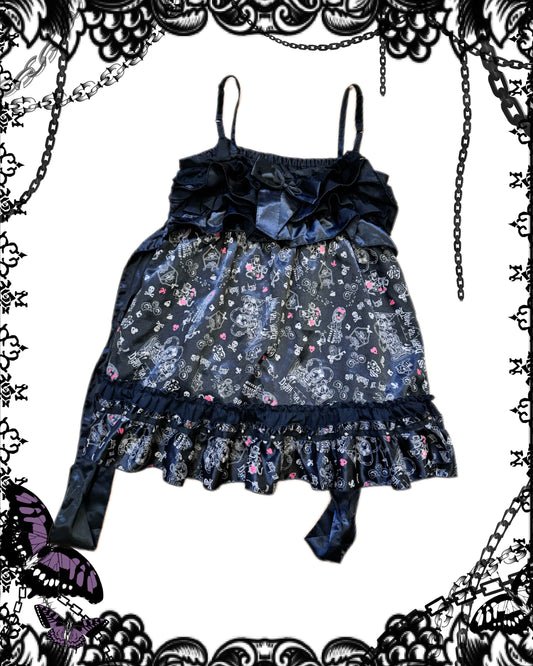 Sexpot Revenge Poker Print Tank Top Dress
