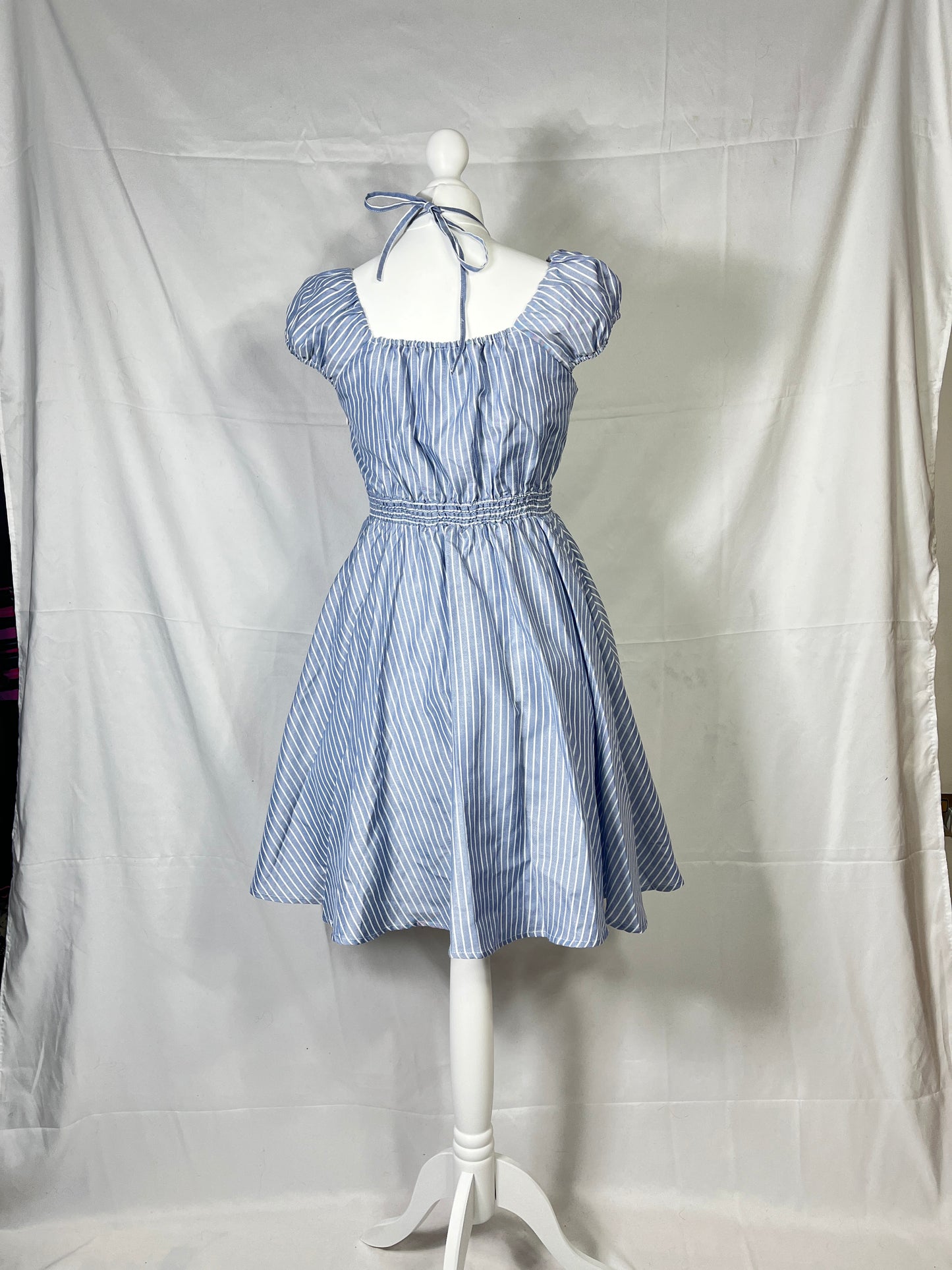 Secret Honey Stripe Ice Cream Print Dress
