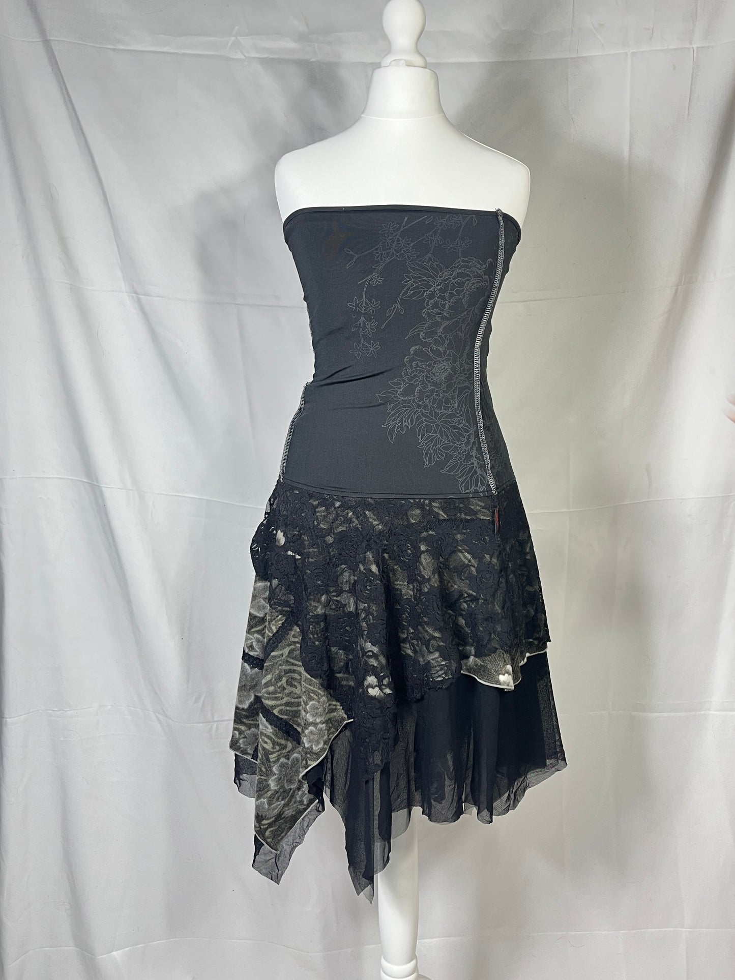 OZZ On 2-Way Multi-Layer Dress