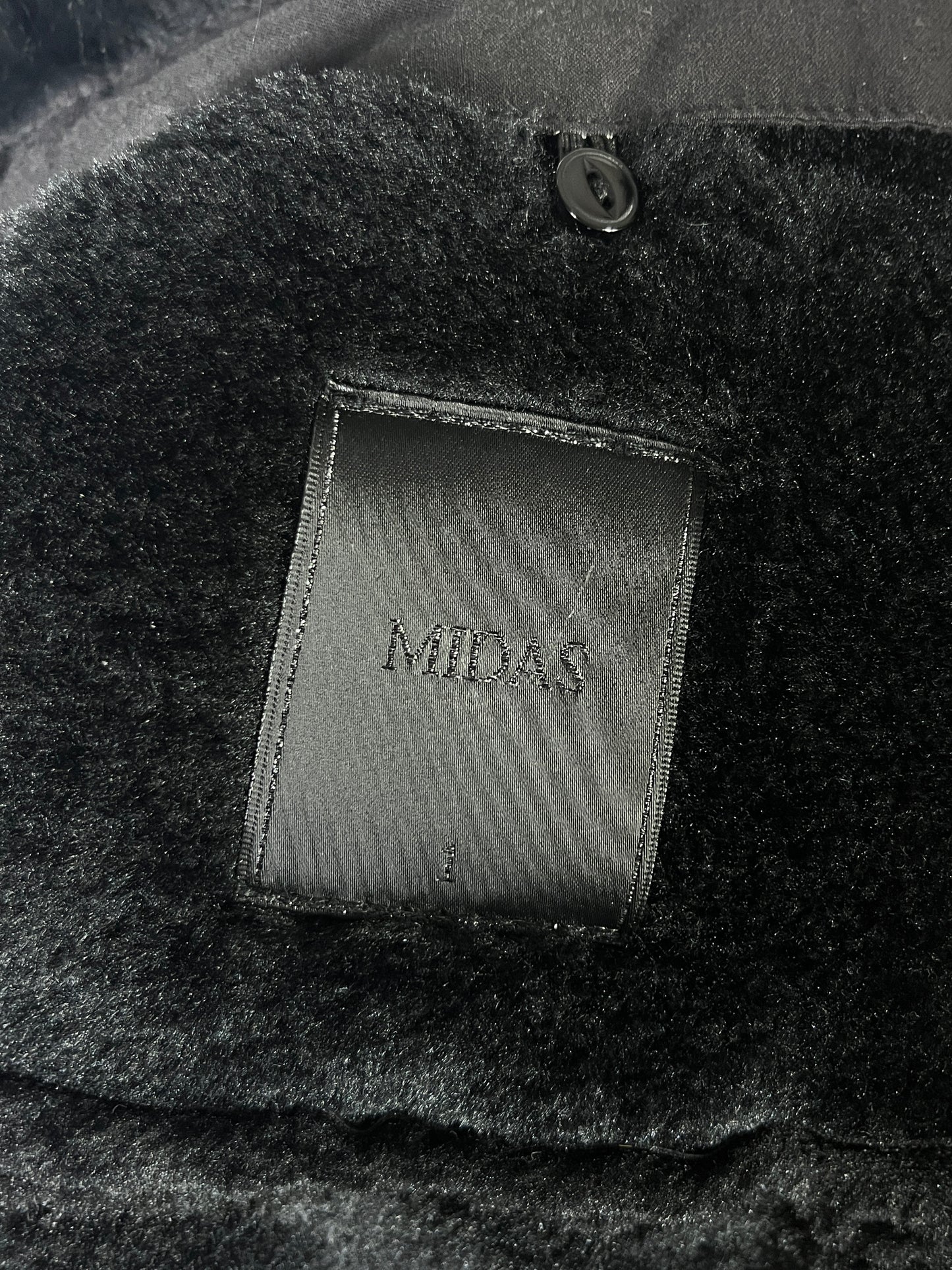 Midas Fur Collar Leather Jacket