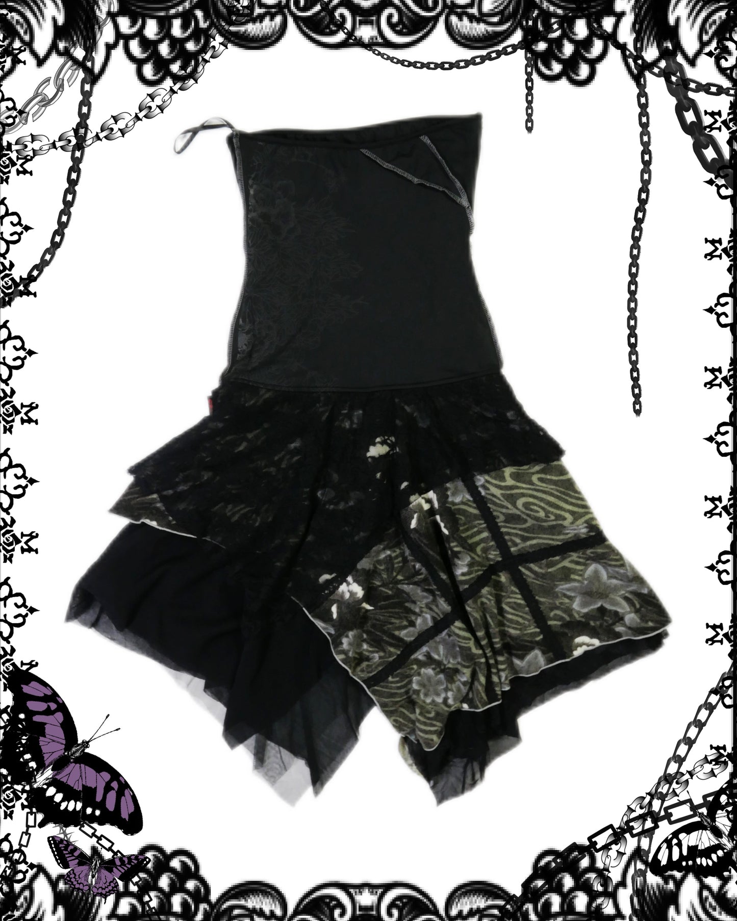 OZZ On 2-Way Multi-Layer Dress