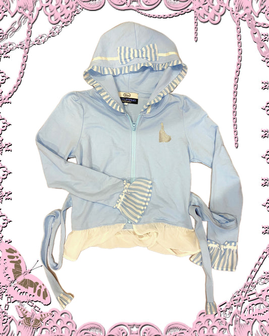 Putumayo Baby Blue Stripe Hoodie