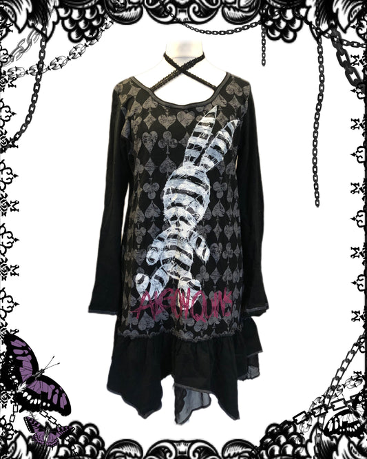 Algonquins Bunny Poker Print Dress