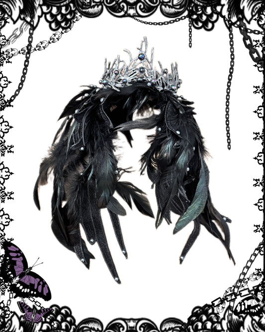 Atelier Beatrice Crown with Feather