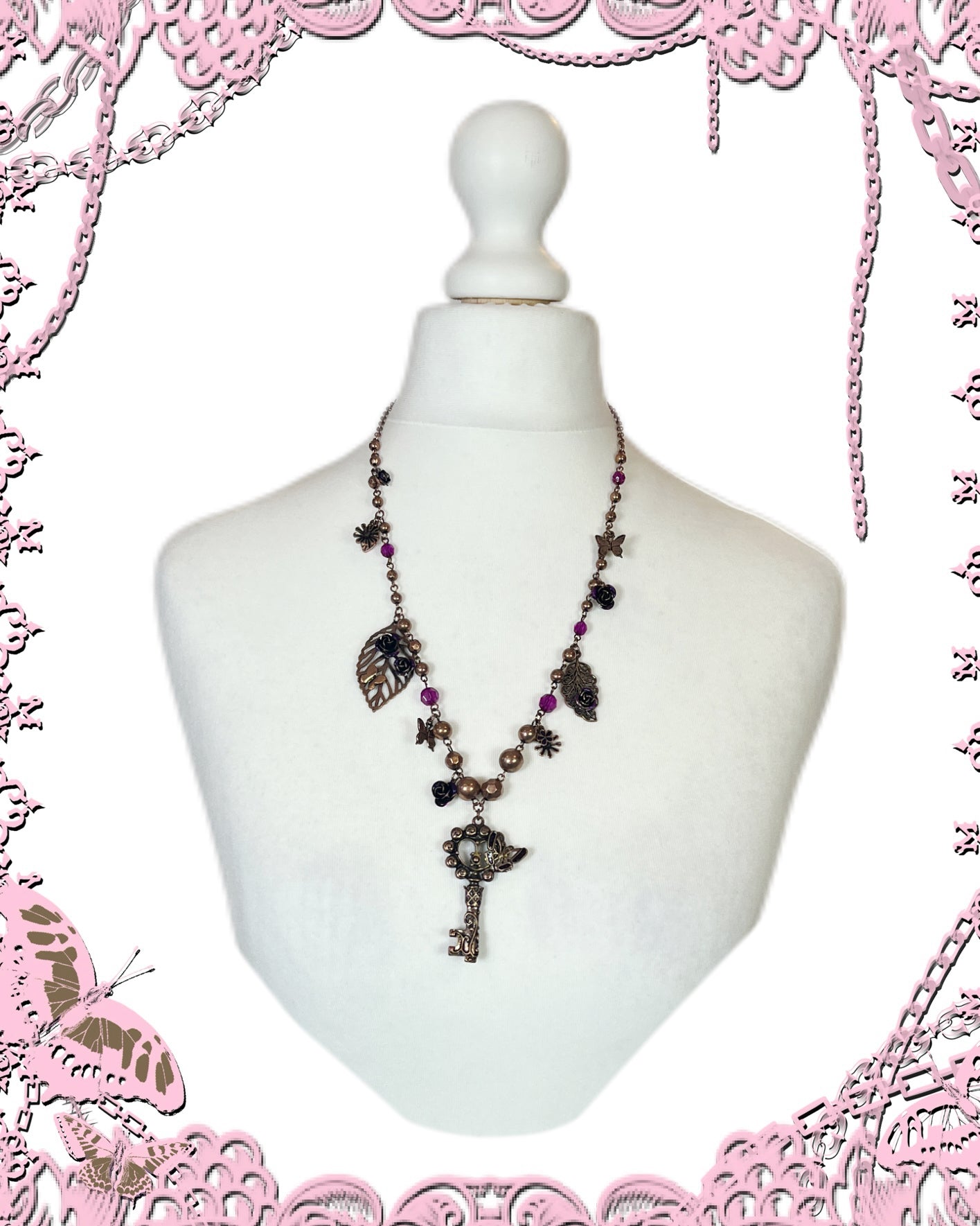 Sheglit Key Pendant Necklace