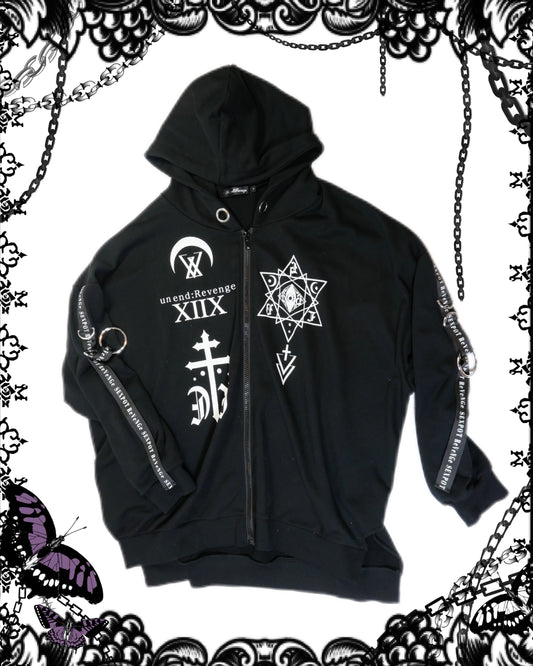 Sexpot Revenge Full Print Oversize Hoodie