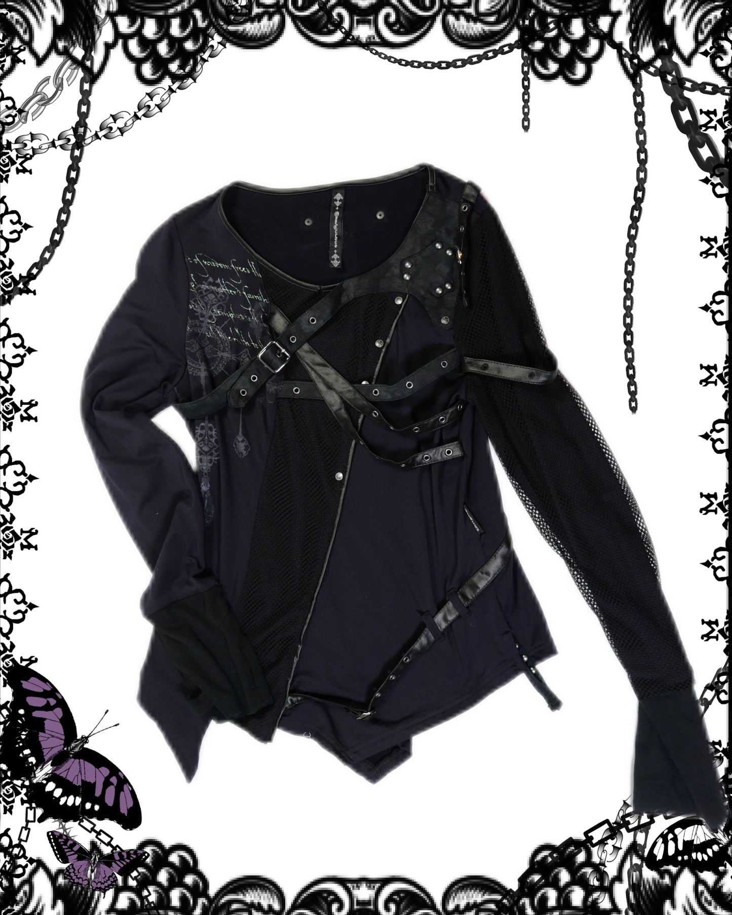 OZZ Croce Multi-Layers Strap Top