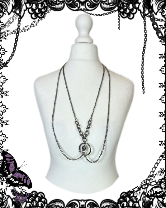 Sheglit Skull Pendant Necklace
