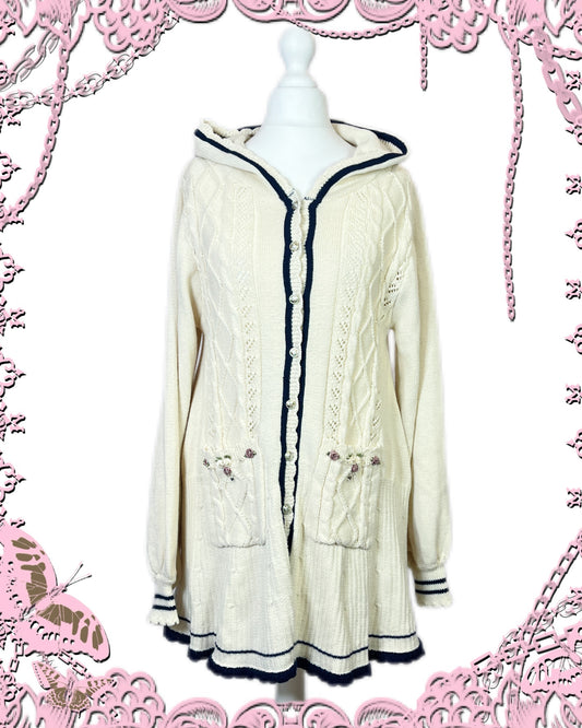 Axes Femme Button Up Cardigan Dress