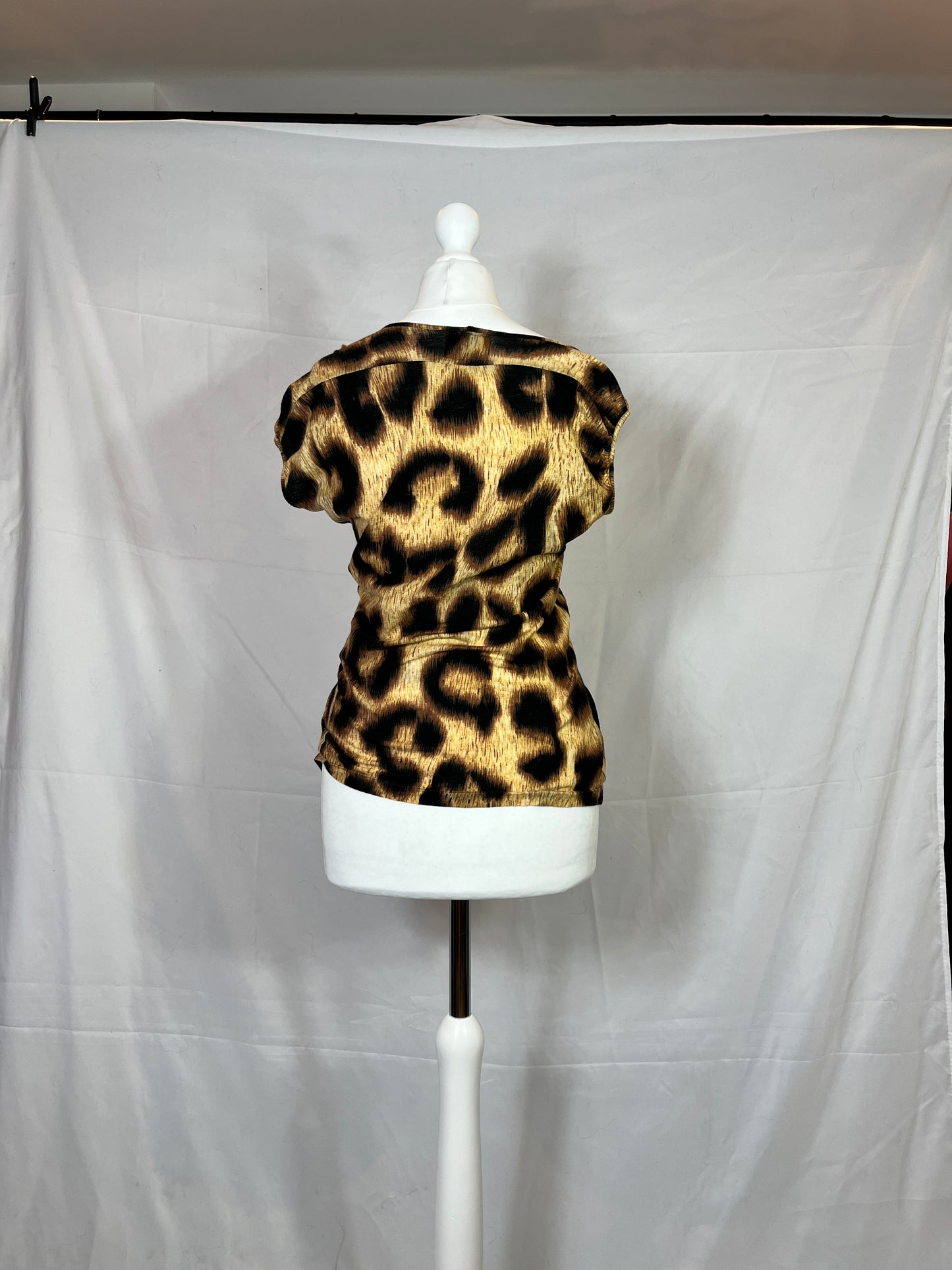 Vivienne Westwood Leopard and Floral Print Top