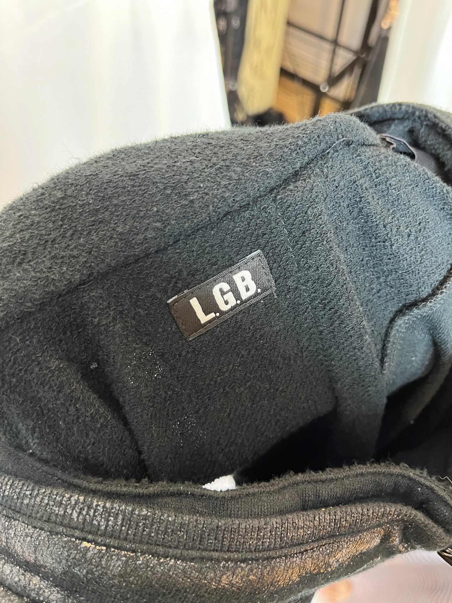 L.G.B Black Bono Jacket