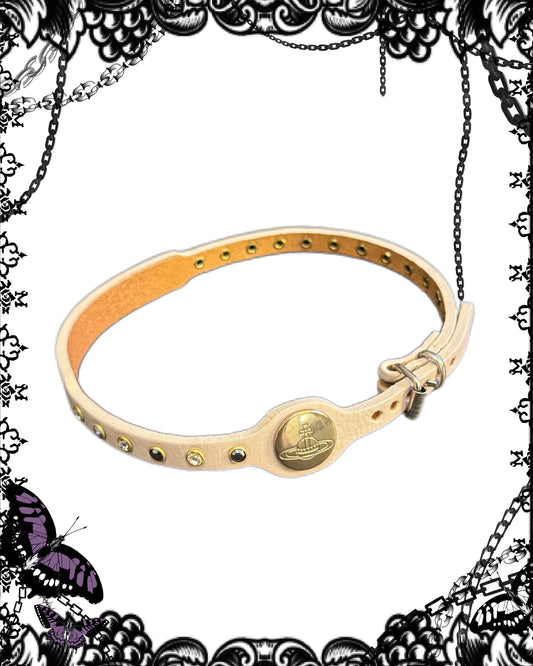 Vivienne Westwood Leather Bracelet