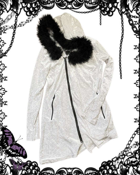 Civarize Fur Hood Zip-Up
