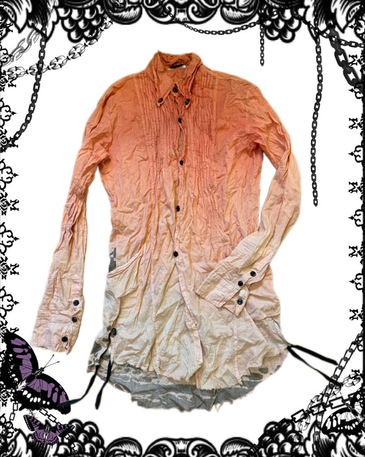 Kmrii Color Gradient Button-Up