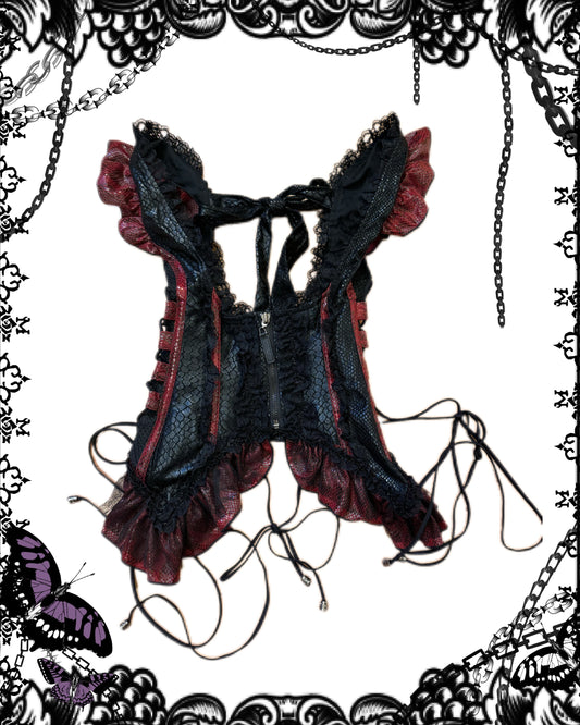 Qutie Frash Ruffle Tank Top Corset