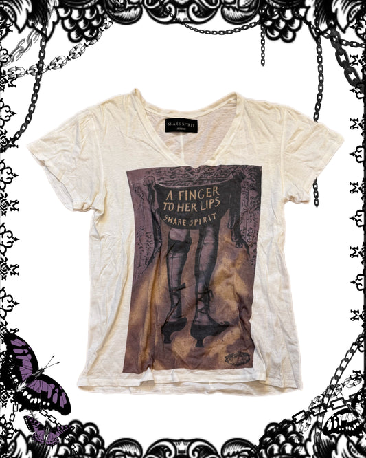 Share Spirit Print T-Shirt