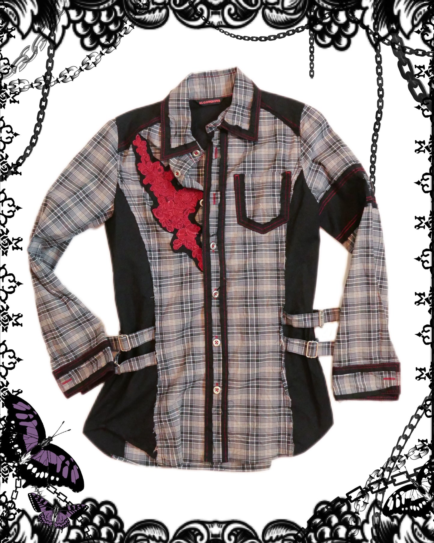 Algonquins Plaid Button Up