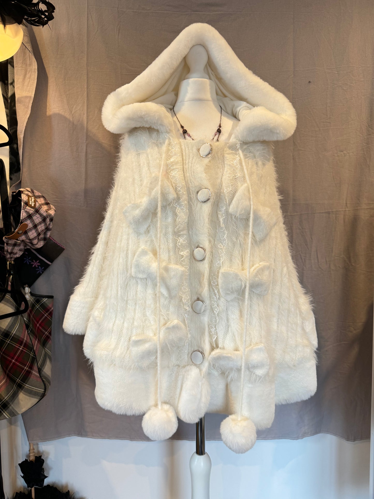 Liz Lisa Button-Up Cape with Hood