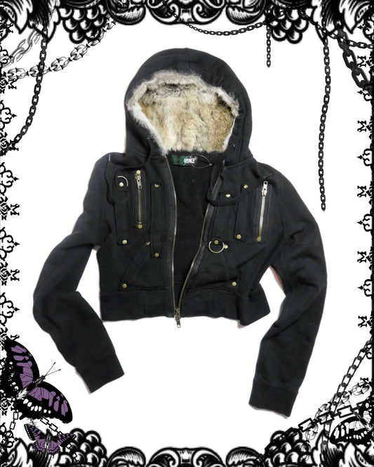 Black Crop Jacket