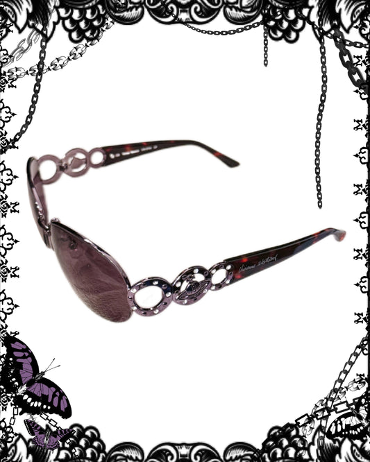 Vivienne Westwood Purple Sunglasses