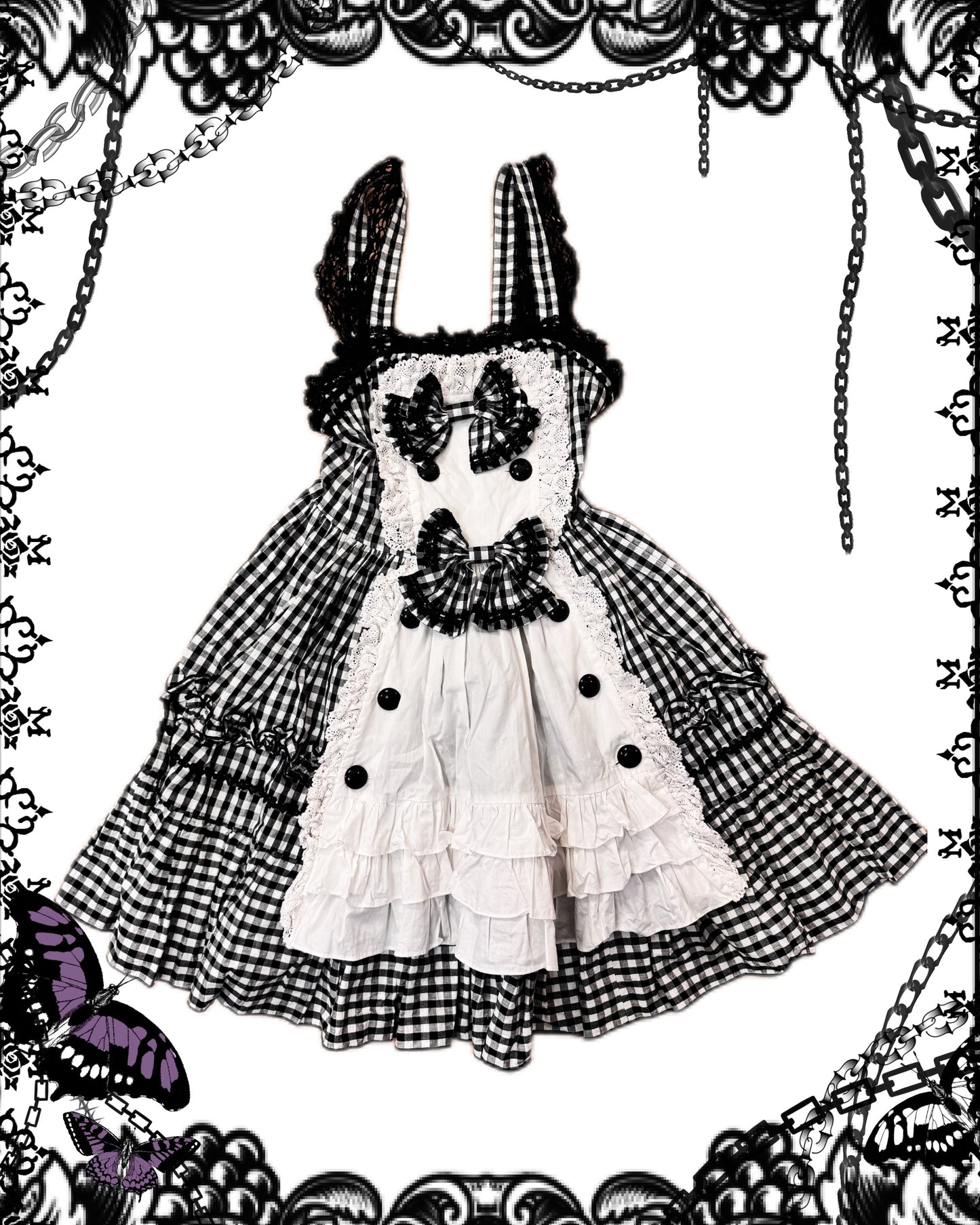 Maxicimam Plaid Maid JSK