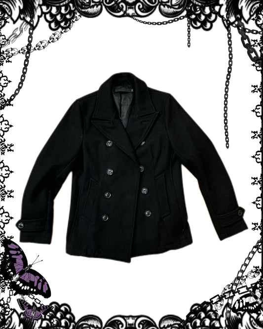 Fuga Double-breasted Wool Coat