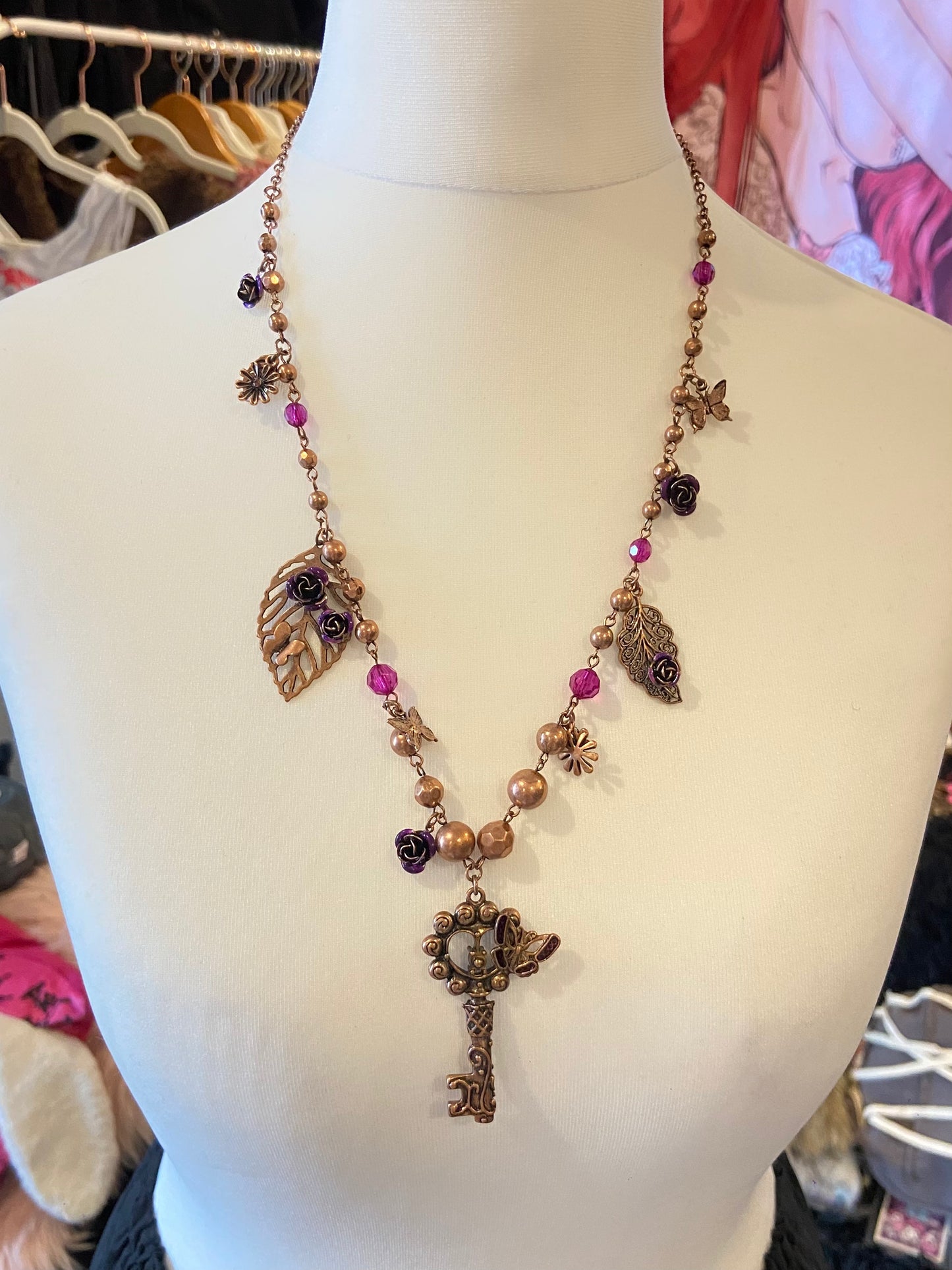 Sheglit Key Pendant Necklace