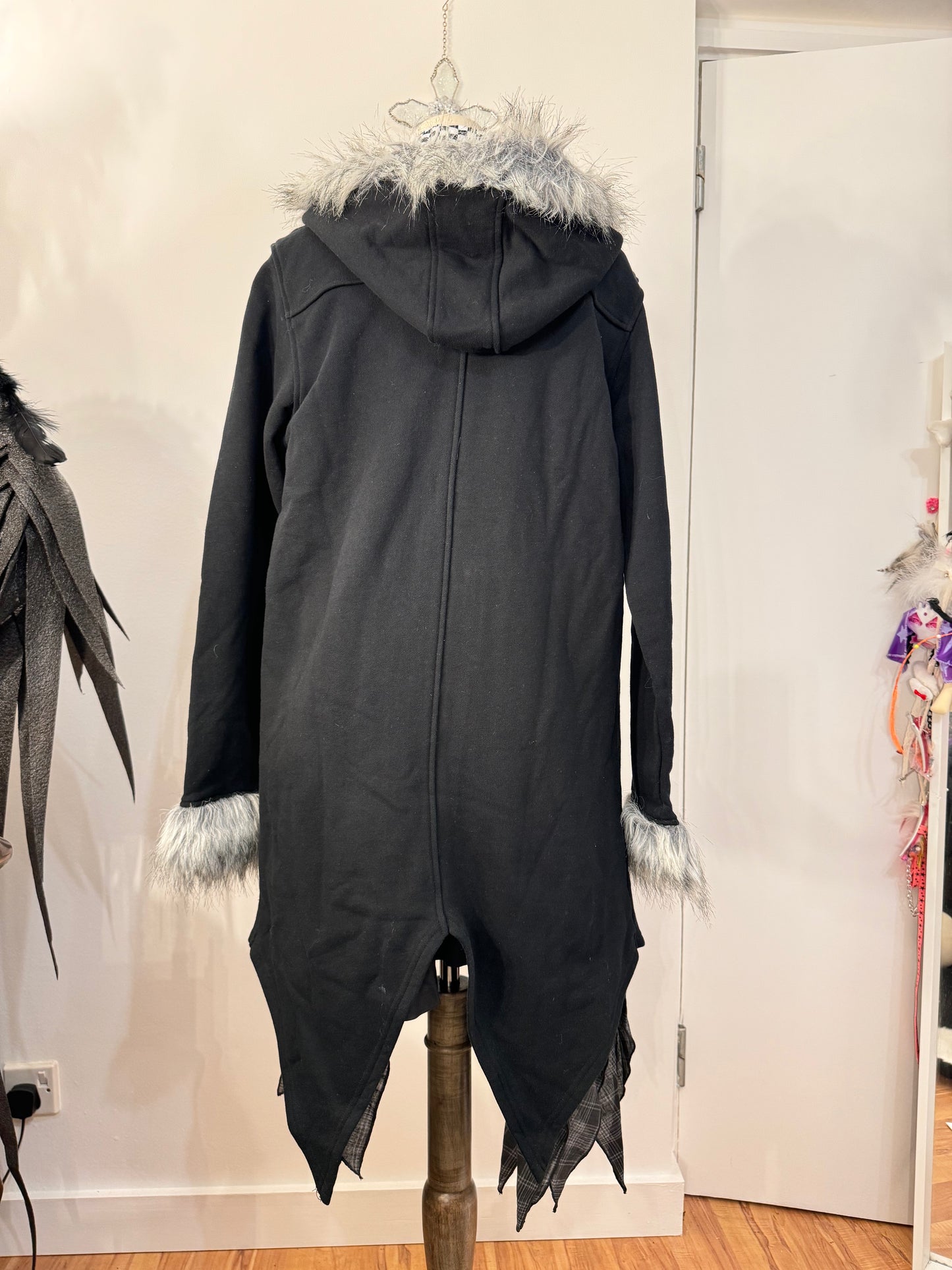 Deorart Fur Coat with Hood