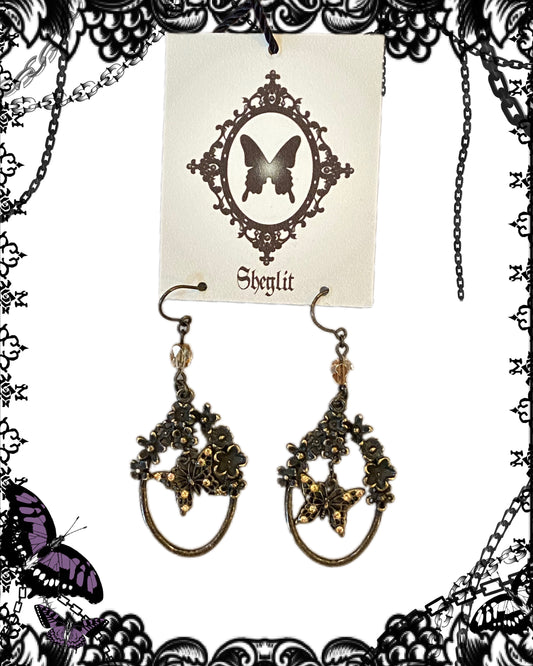 Sheglit Butterfly Rings Earrings