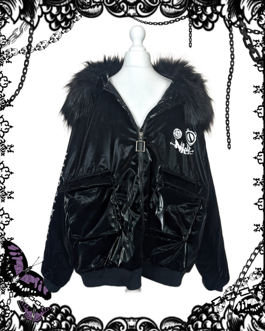 NieR Fur Hood Puffer Jacket
