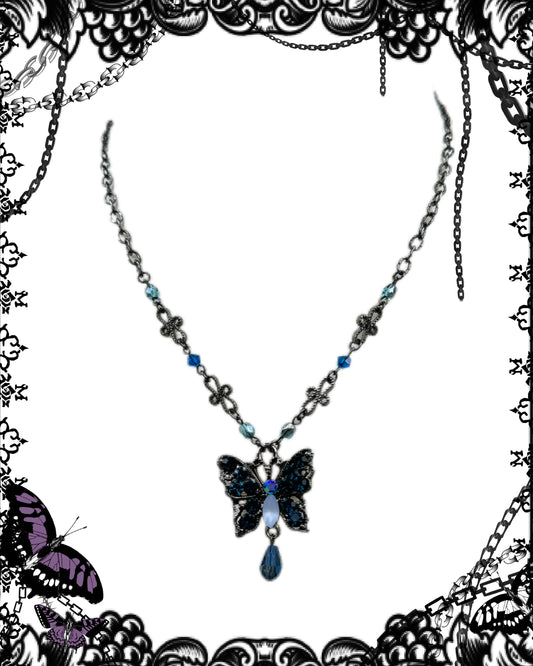 Qutie Frash Butterfly Jewel Necklace