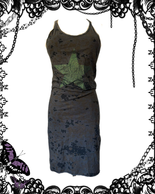 L.G.B Star Print Tank Top Dress