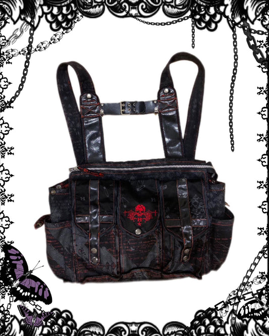 h.Naoto Leather Backpack