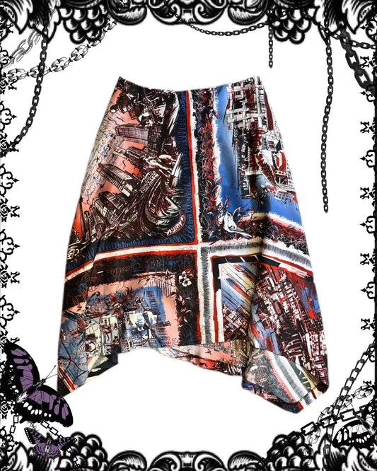 Jean Paul Gaultier Print Skirt