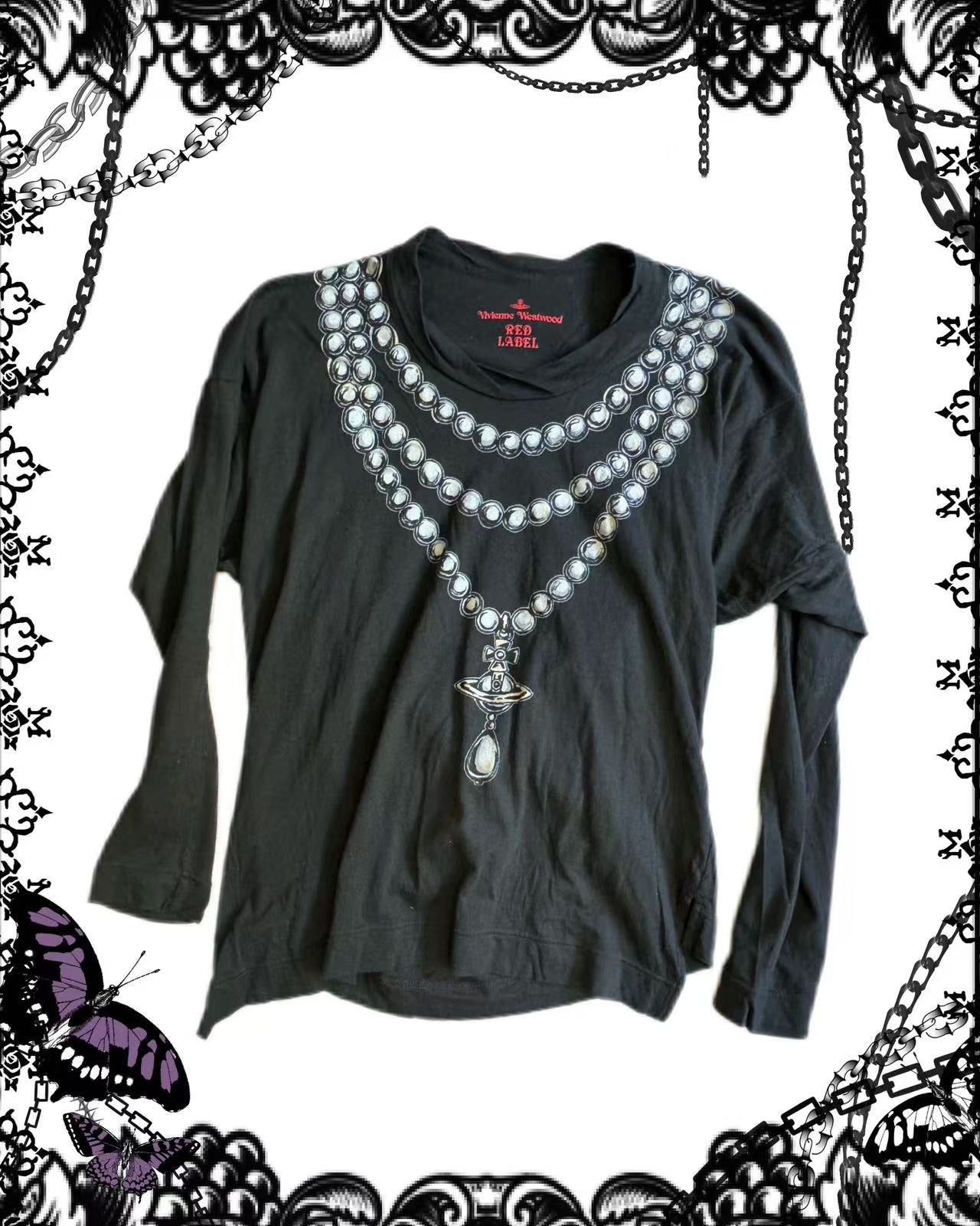 Vivienne Westwood Necklace Print Top