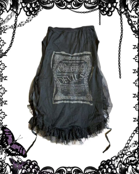 h.Naoto Multi-Layers Mesh Tank Top