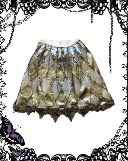 OZZ ON Lace Pattern Skirt