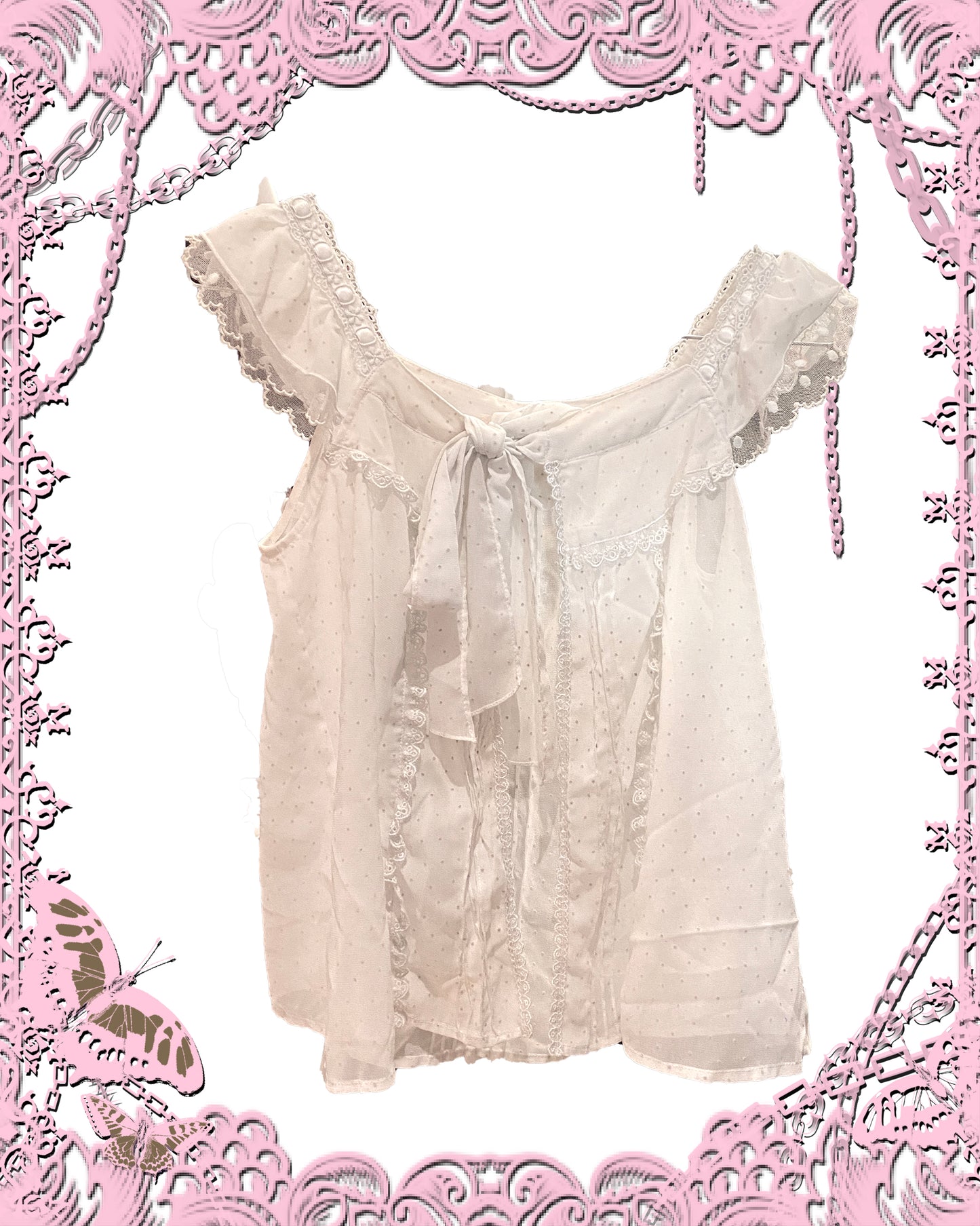 Emily Temple Lace Mini Cardigan