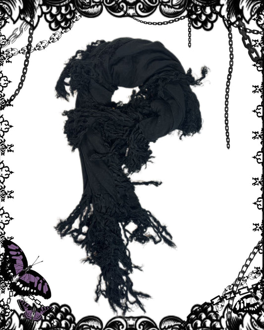 NOID Destructive Black Scarf