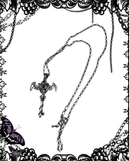 OZZ ON Wings Key Necklace