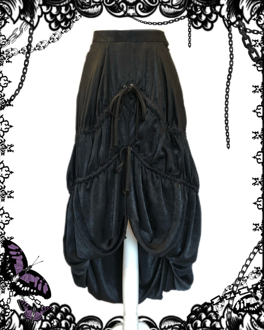 alice auaa Synched Suede Maxi Skirt