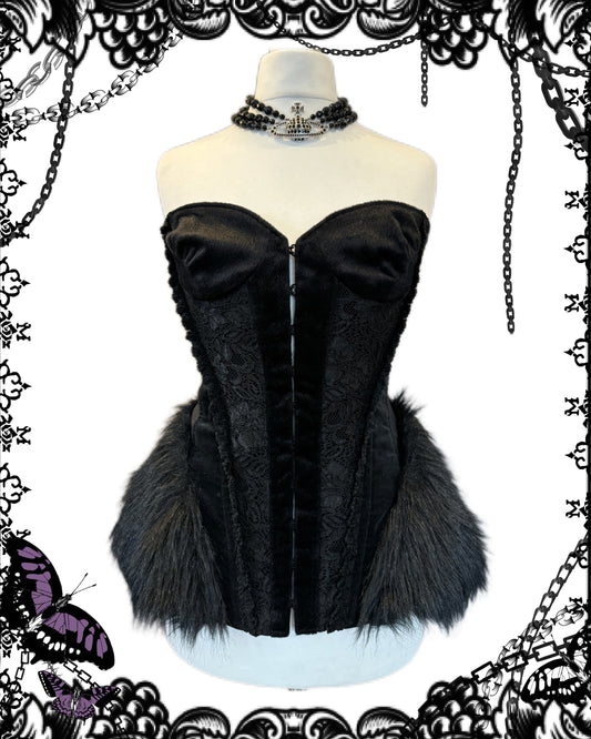 alice auaa Fur Corset