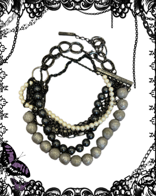 alice auaa Multi-Layers Beads Choker