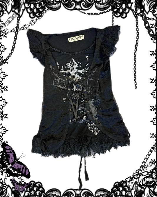 Gramm 2-Layers Lace Tank Top