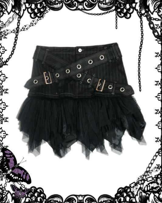 Algonquins 2-Way Buckle Mesh Skirt